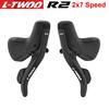 Манетки/Тормозные ручки LTWOO R9 2x11/R7 2x10/R5 2x9/R3 2x8/R2 2x7 скоростей для шоссейного велосипеда, совместимые с переключателями Shimano