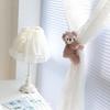 Bear Rabbit Adorable Plushie Curtain Hook Girl Bedroom Decoration Doll