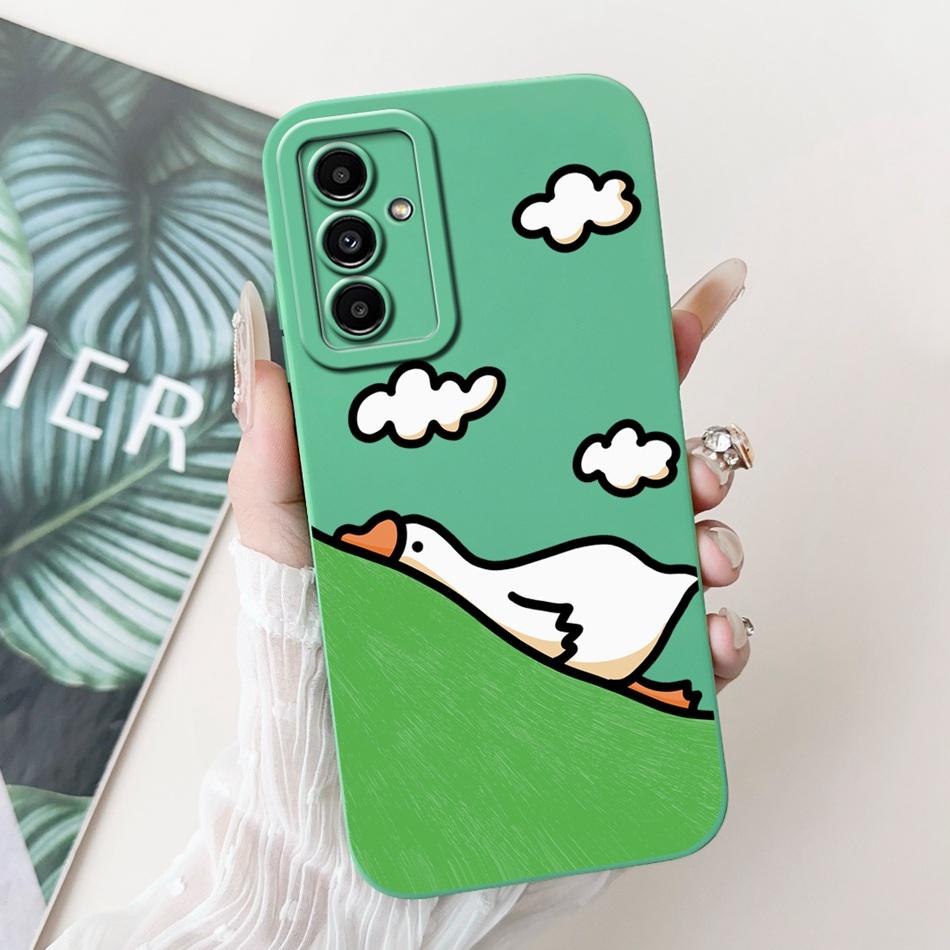 Для Samsung Galaxy M13 / F13 Милый Мультяшный Пингвин Кролик Мягкий Силиконовый Чехол Для Samsung M13 F13 4G Защита Камеры Чехлы для Телефона