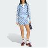(WMNS) adidas Атласная Полосатая TT Спортивная Куртка 'Clear Sky' Женская KV1167