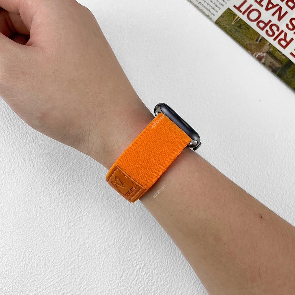Nylon Trail Loop Strap For Apple Watch Ultra Band 49mm 46mm 42mm 45mm 41mm 44mm 40mm 38mm Bracelet for iWatch Series 11 10 9 8 7 6 5 4 SE Accessory