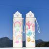 Plastic 800ML Dinosaur Water Bottle Kids Sippy Cup Leakproof with Silicone Straw for School Outdoor Camps