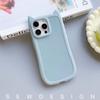 Модный однотонный чехол с кошачьими ушками для IPhone15 13 12 11 14 Pro Max Plus, мягкий силиконовый чехол из ТПУ с защитой от падения, задняя крышка