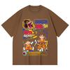 230 Gsm 100% Cotton Dragon Ball V40 Goku Capsule Print Unisex Heavy Cotton T Shirt