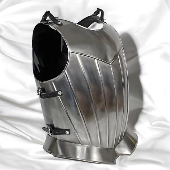 Средневековая стальная кираса, готическая кираса для LARP-реконструкций, рыцарский доспех для косплея, коллекционная одежда для костюмов