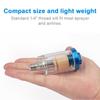 Mini 1/4 " " Water Oil Separator Inline Air Hose Filter Moisture Trap Compressor Sprayer Pneumatic