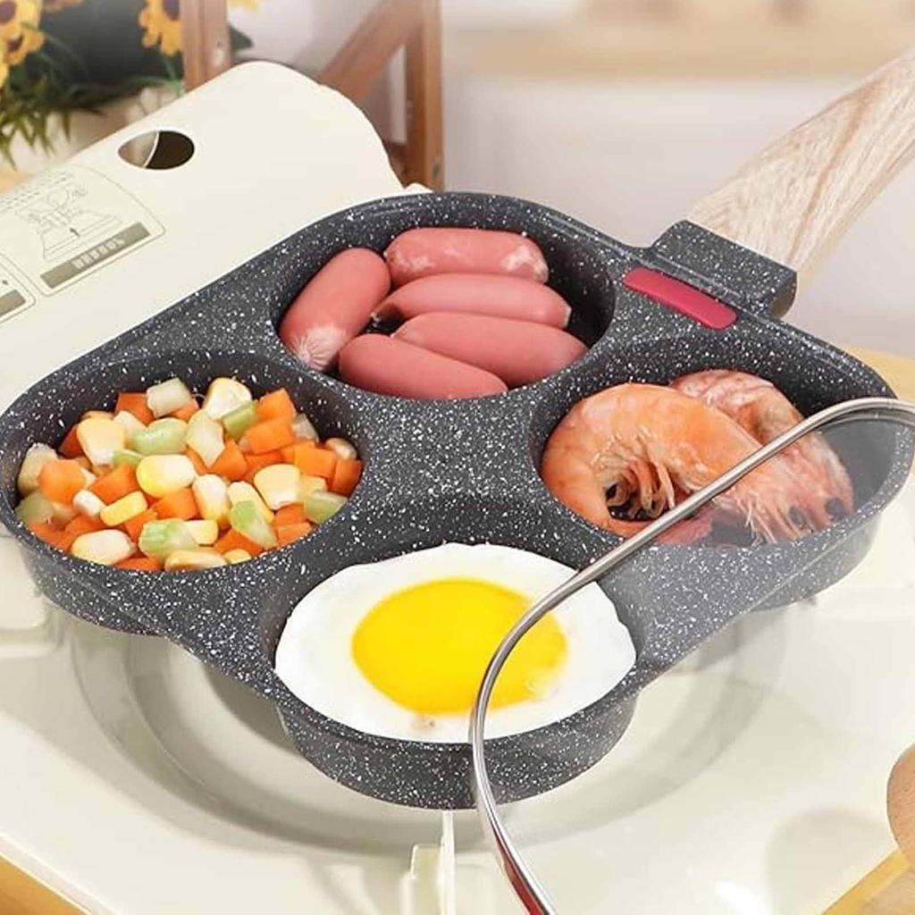 Антипригарная бытовая сковорода для блинов, завтрака и жарки яиц, кухонная сковорода для домашней готовки