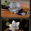 Handmade Flower Hair Forks Ancient Style Hanfu Hair Bun Chinese Hair Stick  for Pan Headdress