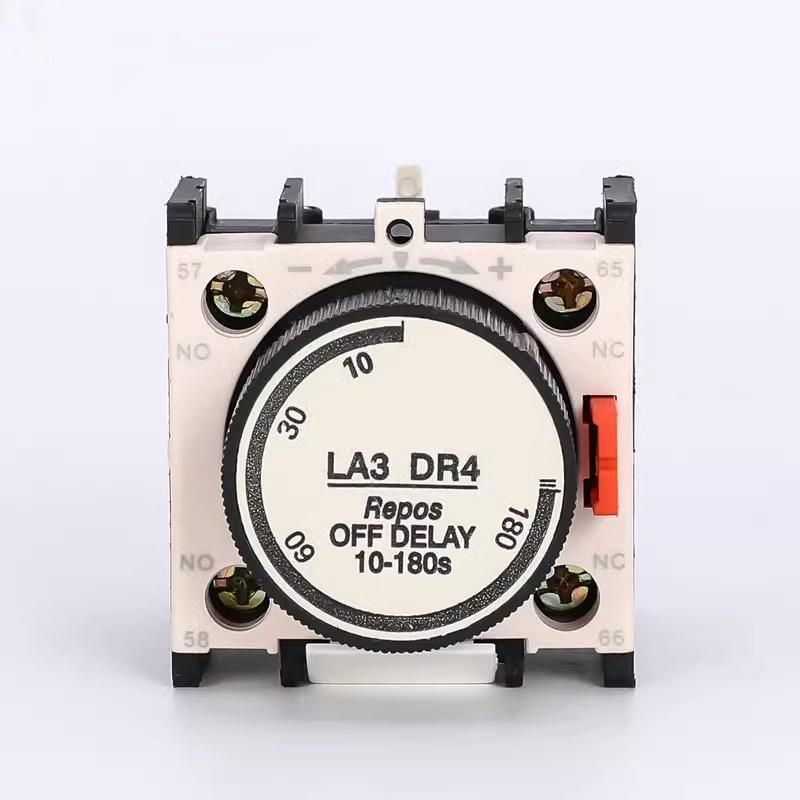 Контактор задержки времени Воздушная задержка Вспомогательный контактный блок LA2DT2 LA2DT0 LA2DT4 LA3DR0 LA3DR4 LA3DR2