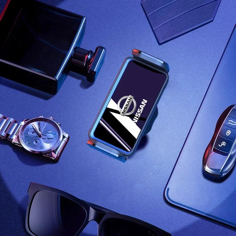 Автомобильный держатель телефона на дефлектор, зажим, аксессуары для интерьера автомобиля для Nissan Nismo Juke Note Versa Almera X-Trail Xterra Qashqai