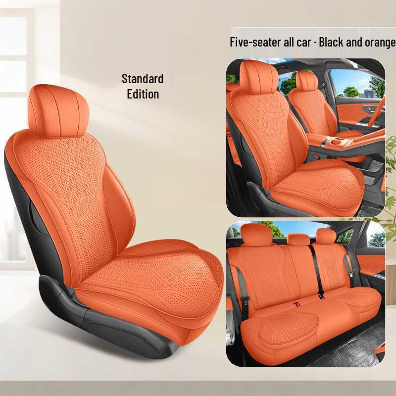 Чехлы на сиденья автомобиля Chery Fengyun A9L из замши - Универсальные, Всесезонные, Дышащие, Полностью закрывающие