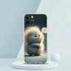 Милый чехол с изображением мультяшного животного для iPhone 15 14 13 12 Pro Max, прозрачный мягкий чехол для iPhone 11 Pro Max 7 8 Plus X XS XR SE Shell