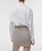 MUSINSA STANDARD WOMAN Women'S Cotton Nylon Oversized Shirt [White]