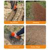Cordless Mini Tiller Cultivator Sharp Blades High Speed Ergonomic Design Portable Battery Powered Electric Garden Tiller