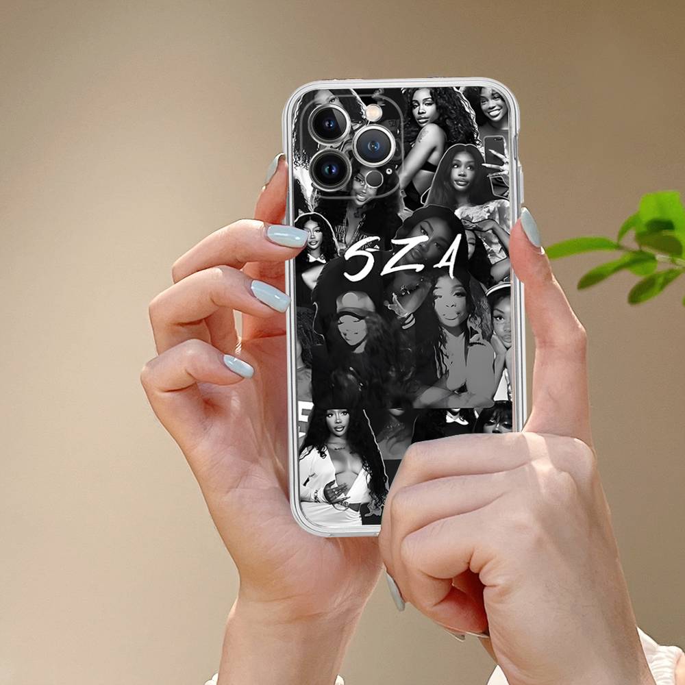 Star Singer S-Sza Phone Case For IPhone 17 16 15 Plus 14 13 Mini 12 11 Pro Max Soft Shell Cover