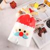 Pastry Tool Santa Claus Cookies Handmade Soap Gift Bags Christmas Decor Candy Package Drawstring