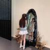 Синее полосатое платье без рукавов с вырезом-халтер - Дизайн в французском стиле для женщин