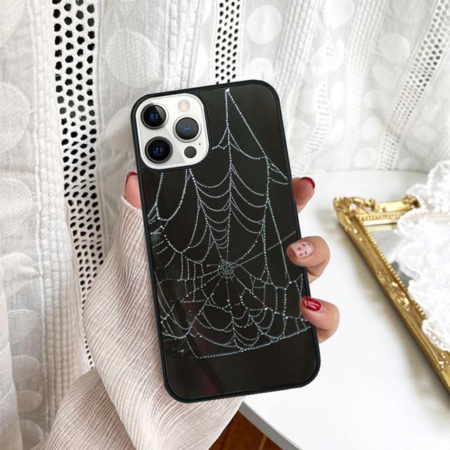 Spider Web Phone Case For Samsung Galaxy S10 S22 S23 S24 Note 10 20 Lite S20 Plus S21 Ultra Back Cover