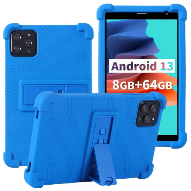Тонкий чехол для NEWISION VOLENTEX L8/PRITOM Tronpad B8 8 "Tablet PC, мягкий силиконовый противоударный чехол с задней подставкой