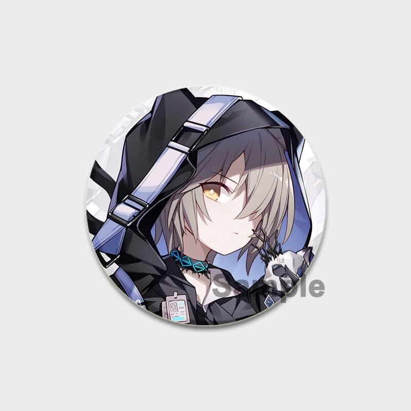 58 мм модные ювелирные аксессуары поп-игра Arknights эмалированные булавки эстетическая милая брошь ручной работы булавка мультяшный значок для рюкзака одежды