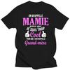 2026 Новая смешная футболка с принтом JE SUIS UNE COOL MAMIE для мужчин и женщин, топы с коротким рукавом, футболки, женская футболка