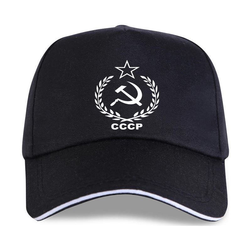 New Fashion CCCP USSR Unisex Communist Soviet Russian Red Army Stalin Print Baseball Cap Streetwear Tops