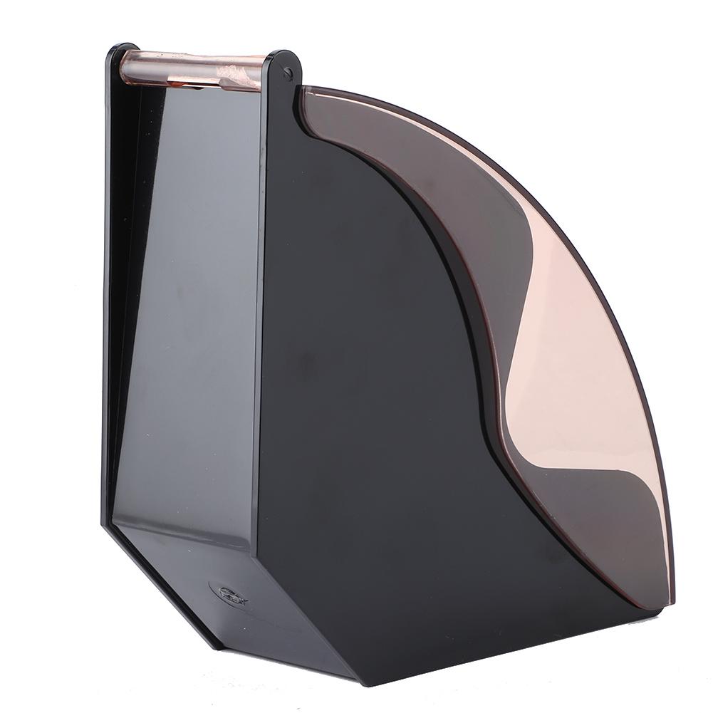 Акриловый пыленепроницаемый держатель для хранения диспенсерная стойка для кофейных фильтров с крышкой кофейные инструменты