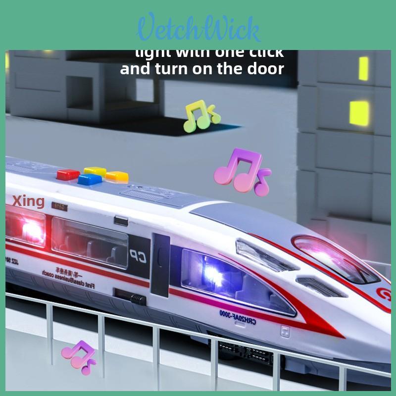 Fuxing Train Highspeed Kids Inertia Toy With Sound And Light For Early Learning