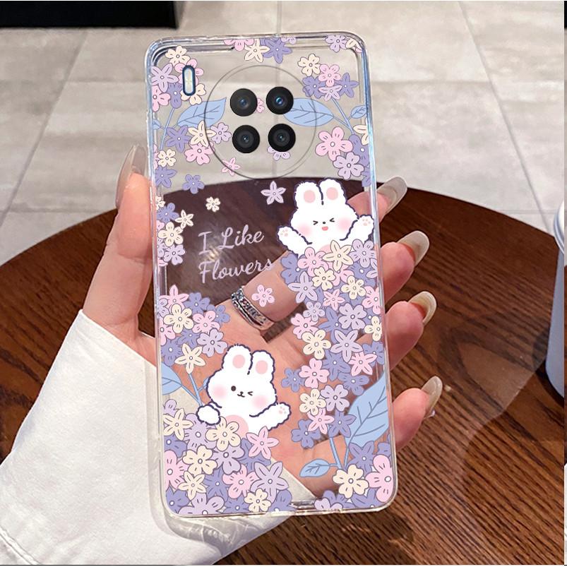 Чехол для Huawei Nova 8i Милый Роскошный Забавный Прозрачный Мягкий ТПУ Силиконовый Чехол для Huawei Honor 50 Honor50 Lite Nova8i 4G NTN-L22 Чехлы