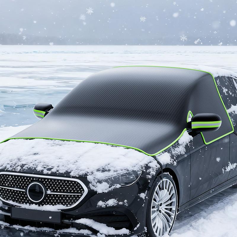 Car snow shield, snow cover, Oxford cloth snow shield 108*175+38*26CM