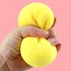 1/2/3/4Pcs Stress Relief Steamed Bun Toy with Steamer Simulation Stuffed Bun Squeeze Sensory Toy Soft TPR
