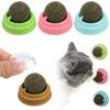 Natural Catnip Cat Rotatable Catnip Wall Ball Toys Licking Snacks Healthy Nutrition Ball Teeth Cleaning Catnip Toy Pet Supplies