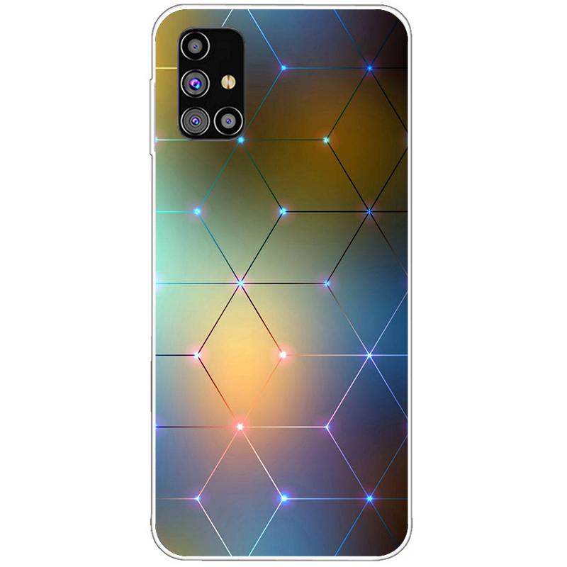 Для Samsung Galaxy A31 A51 A71 чехол силиконовый чехол для телефона чехлы для Samsung A315 A515 A715 мягкие чехлы мультяшный бампер чехол