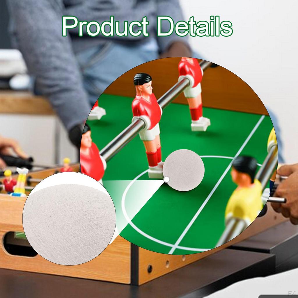4 Pieces Foosball Balls Replacements 36 Mm for Adults Tabletop Game Accessory Table