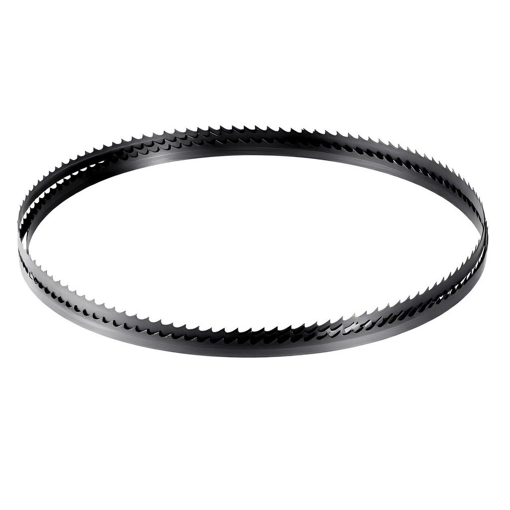 Bandsaw Blade, 1511 mm Length, 6 TPI Band Saw Blade with 15 HRC Hardened Sharp Teeth, SK5 High-Strength Carbon Steel, 6.35 mm Width, Replacement for
