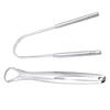 2PCS Tongue Scraper Stainless Steel Tongue Cleaner Oral Care Hygiene Scraper
