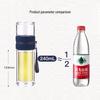 FUGUANG Tea Infuser Glass Mug with Lid
