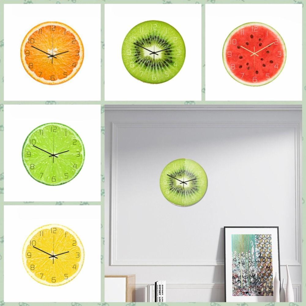 Round Wall Clock Accurate Watch Creative Wall Ornaments Home Decor