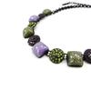 NOA [I2177] - Дизайнерское колье "Sissi" фиолетово-зеленый
