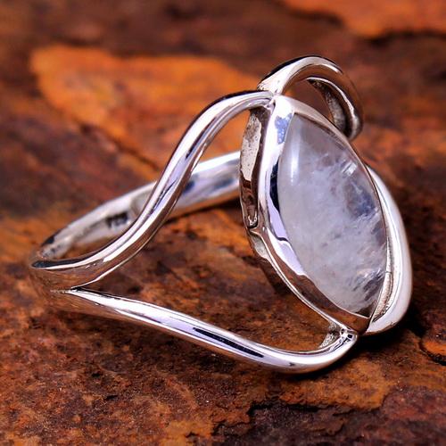 Moonstone Ring, Handmade Jewelry, 925 Sterling Silver, Gifts For Her, Silver Ring, Women Ring,