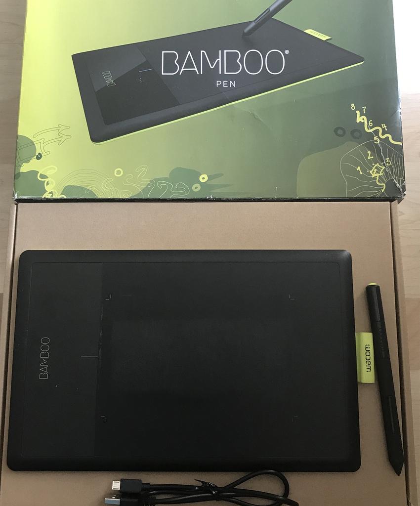 Wacom Pen Tablet Simple Tablet Bamboo Pen CTL-470/K0