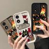Забавный Чехол Bang Cat Матовый ТПУ Для Motorola Moto Edge 70 50 Pro 60 Fusion 40 Neo G22 G24 G84 G86 G53 G14 G15 G35 G52 G60 G75 G54