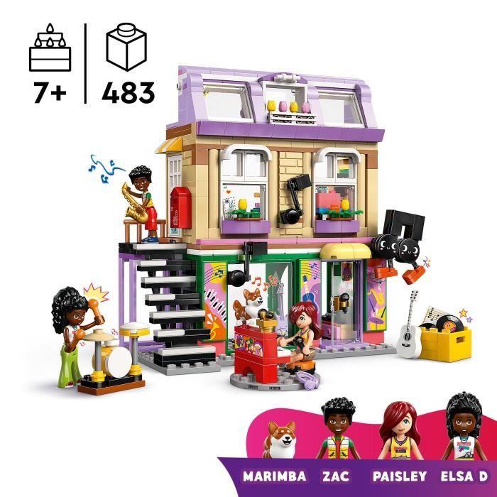 LEGO Friends 42653 Музыкальный магазин и квартира - от 7 лет