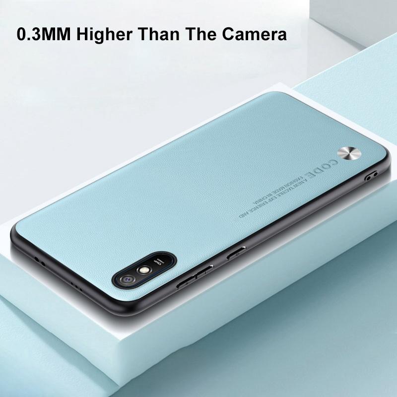 Роскошный чехол из искусственной ПУ кожи для Xiaomi Redmi 9A 9 A, задняя крышка, силиконовый противоударный чехол для телефона с полной защитой для Redmi9 A Redmi9A
