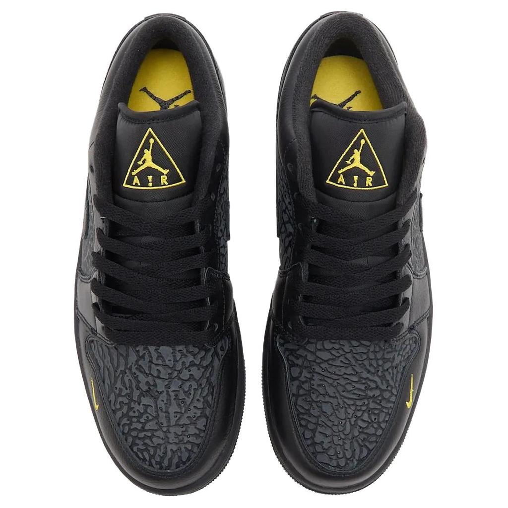 Jordan Air Jordan 1 Low Винтажные Баскетбольные Кроссовки Мужские Черные IM6568-010