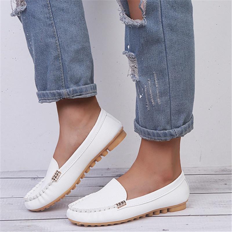 2021 модная женская обувь, повседневные лоферы на плоской подошве, женская обувь Chaussure Femme, без шнуровки, мягкие джинсовые туфли на плоской подошве, джинсовая обувь