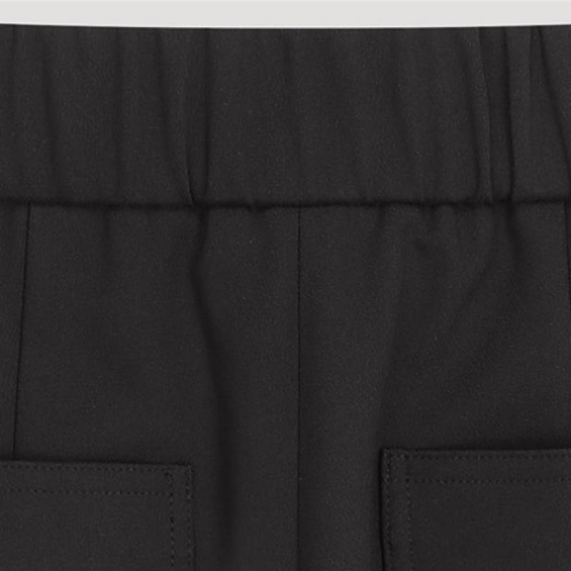 Она S Miss Back Banded Tapered брюки SwwSlo41120 Bk