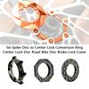 Chaser For Road Bike MTB Bike Ultra-Lightweight 12mm 6-Bolt Disc to Center Lock Conversion Bike Center Lock Disc Brake Cover