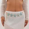 Retro Charm Gold Color Flowers Imitation Pearl Starfish Waist Chain for Women Bohemia Beach Sexy Bikini Body Chain Jewelry Gift