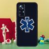 Медицинский чехол «Звезда жизни» для экстренных случаев для Xiaomi 15T 14T 13T Pro 13 14 15 Ultra 17 Pro Max POCO F5 F6 F7 X5 X6 X7 Pro